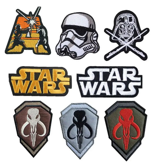 Star Wars Peripheral Armband Velcro Embroidery Medal Cartoon Personality Creative Niche Decoration Clothes Backpack Patch