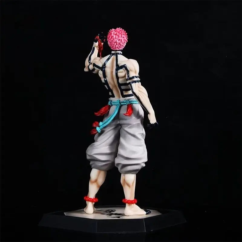 Anime Demon Slayer: Hashibira Inosuke Double Headed Carving Rengoku Kyoujurou Agatsuma Zenitsu Model Gift Ornament