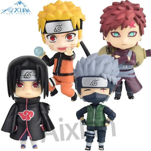 #820 Uchiha Itachi #724 Hatake Kakashi #956 Gaara #682 Uzumaki Naruto PVC Action Anime Figure Collectible Model Toys Kid Gift