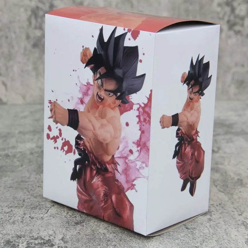 Toy Figurine Peripheral Saiyan Blood Bos Sp10 Sun Wukong Realm King Fist Sun Wukong Anime Model Figurine Ornament Holiday Gift