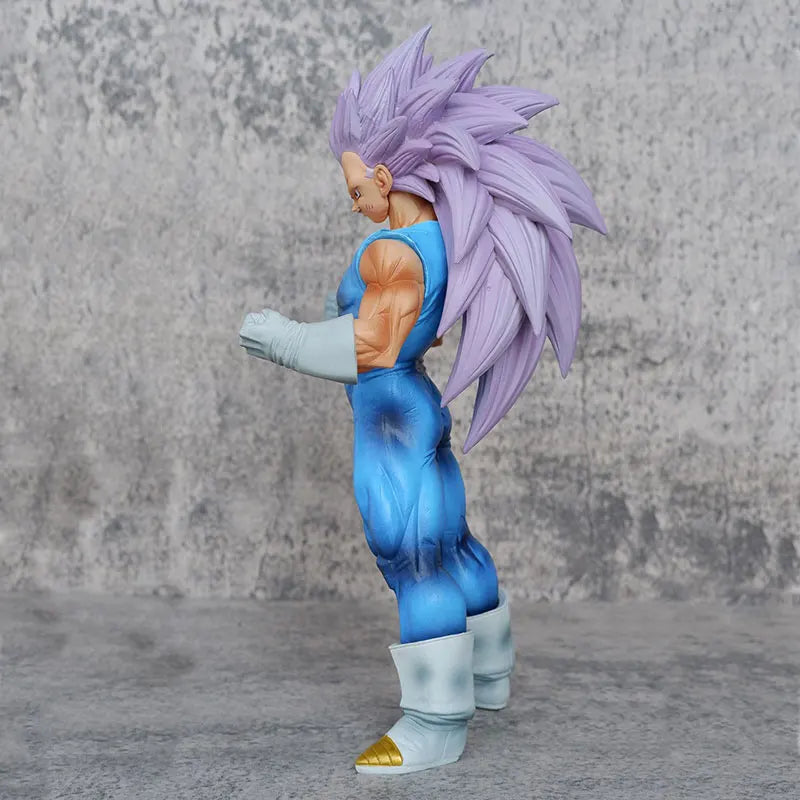 28CM Dragon Ball Z SSJ3 Vegeta Figure Super Saiyan 3 Vegeta Figurine Action Figures PVC Collection Model Toys Gifts