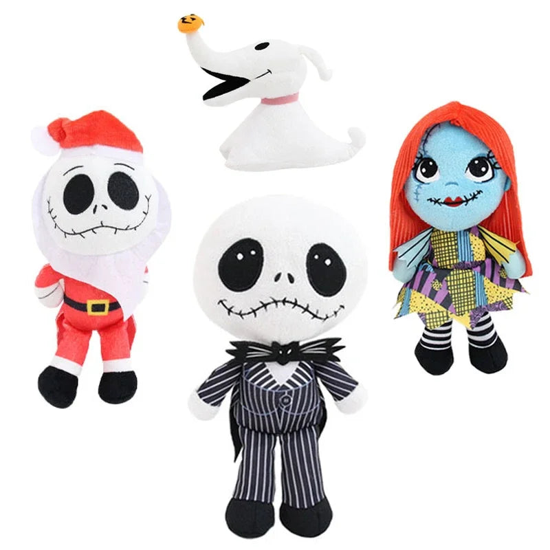 20cm The Nightmare Before Christmas Jack Skellington Plush Toys Doll Sally Soft Stuffed Toy Children Kids Halloween Toy Gift