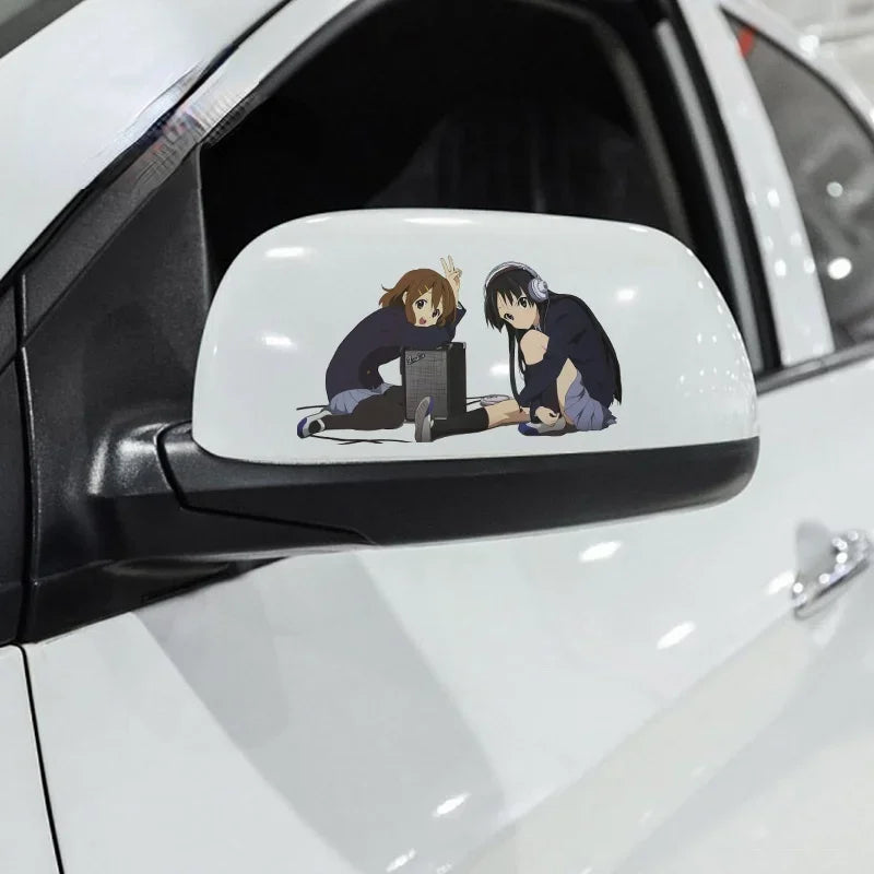 Car Sticker Personality Lovely  for Anime K-on Waterproof  Vinyl  Decal for Car Bumper Rear Window Body Decoration Decal,15CM