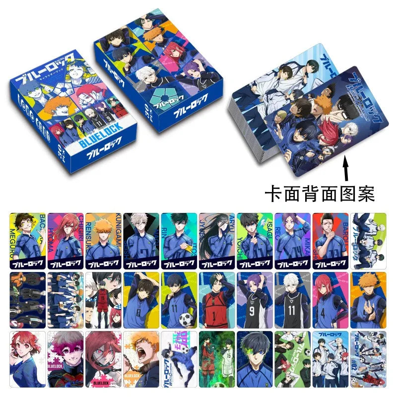 LOMO Card 30Pcs/Set Anime Sailor Moon One Piece Naruto JOJO SAO Cards Photocards Hobby Game Collection Toys For Children Gifts