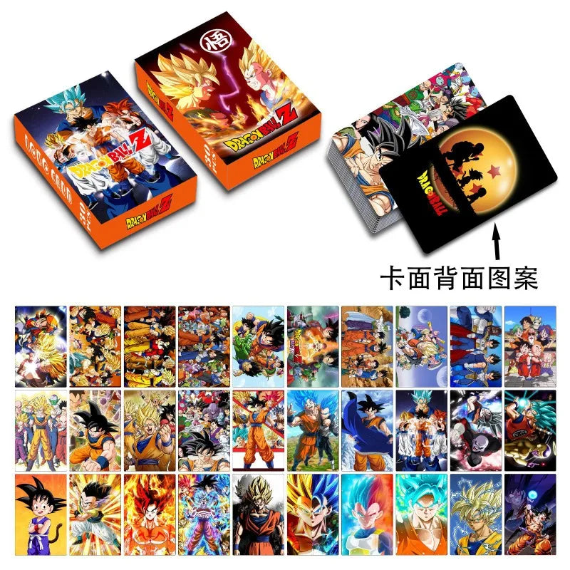 LOMO Card 30Pcs/Set Anime Sailor Moon One Piece Naruto JOJO SAO Cards Photocards Hobby Game Collection Toys For Children Gifts