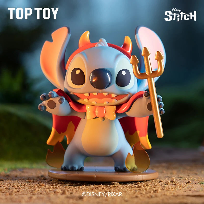 New Disney Stitch Funny Diary Series Figurines Cute Trendy Toys Desktop Decorative Ornaments Figurines Children Birthday Gifts