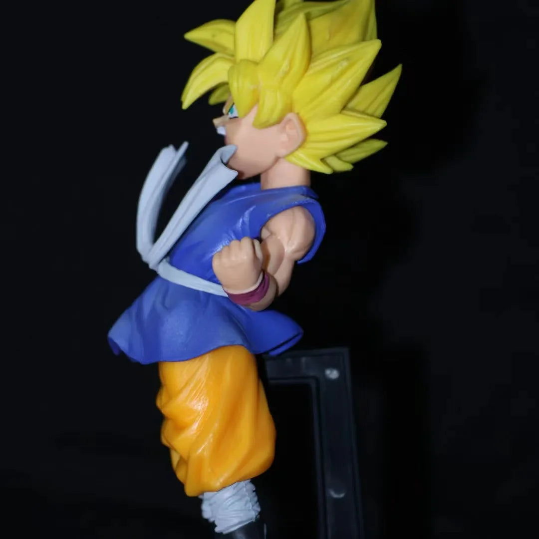 16cm Anime Dragon Ball Action Figure Little Son Goku Super Saiyan Figurine PVC Collectible Model Doll Toy Gift Room Decoration