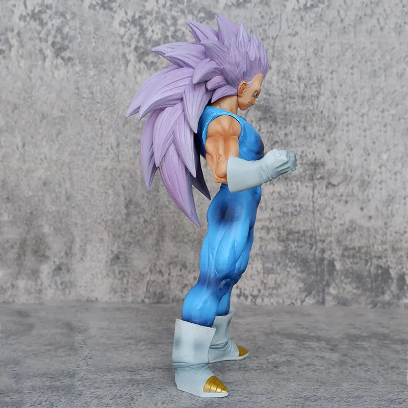 28CM Dragon Ball Z SSJ3 Vegeta Figure Super Saiyan 3 Vegeta Figurine Action Figures PVC Collection Model Toys Gifts