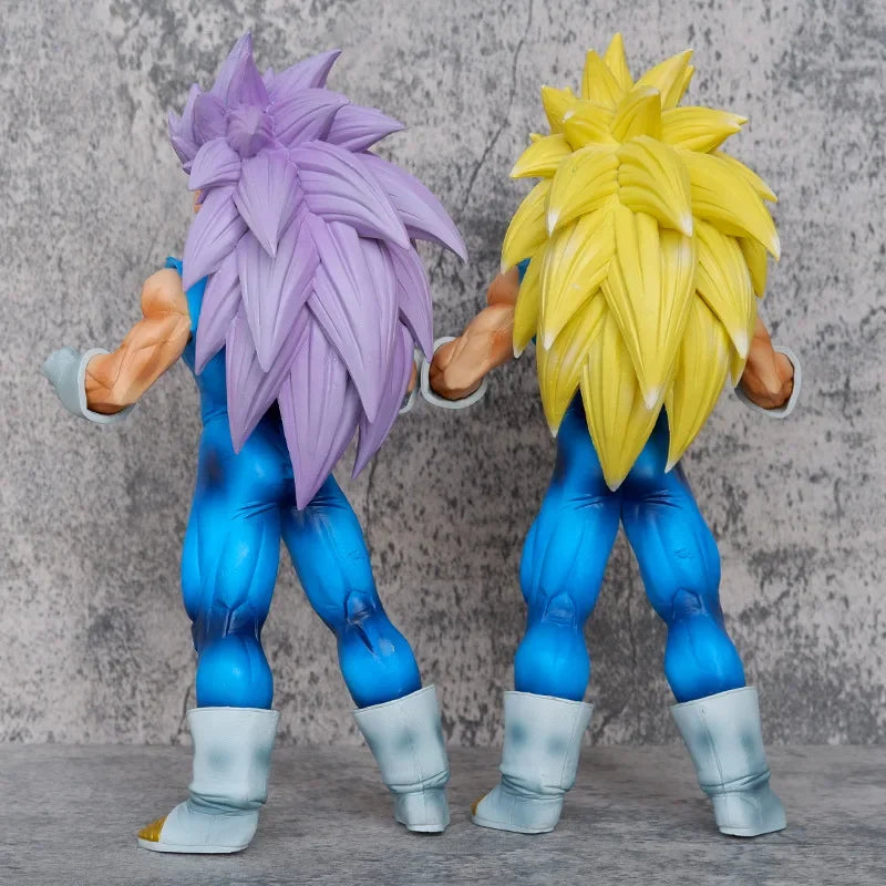 28CM Dragon Ball Z SSJ3 Vegeta Figure Super Saiyan 3 Vegeta Figurine Action Figures PVC Collection Model Toys Gifts