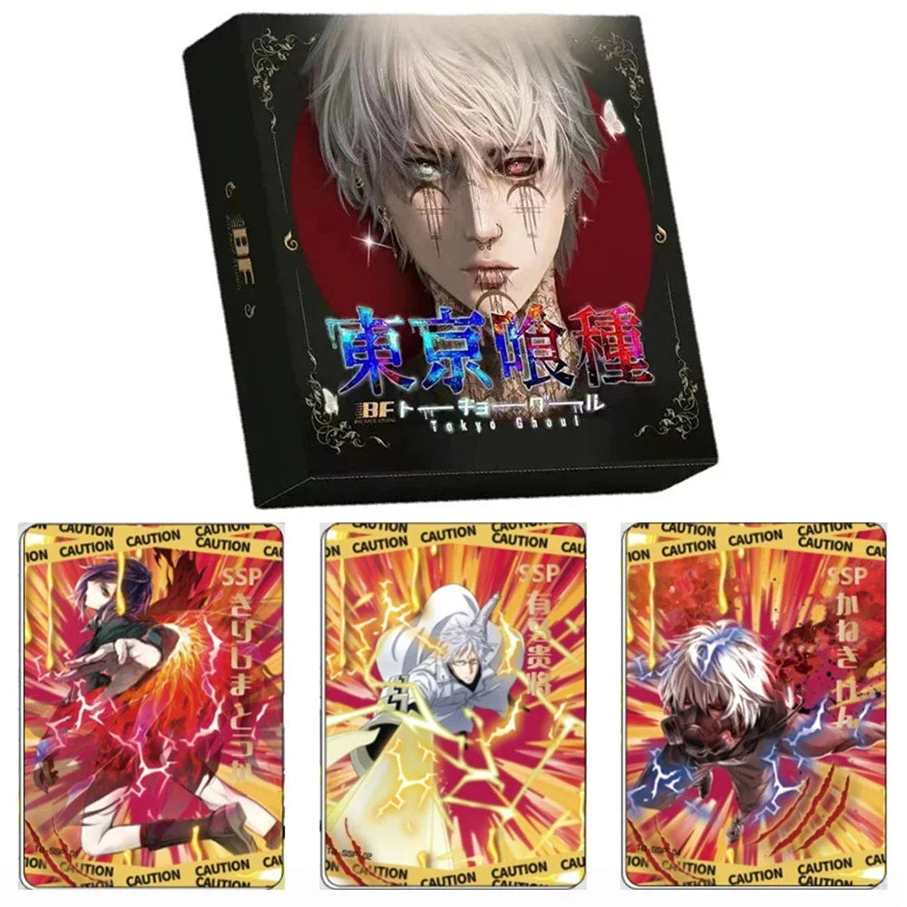 Tokyo Ghoul Afterglow of The Setting Sun Collection Card Cool Foil Embossed Card Rare Gold Card Toy Gift