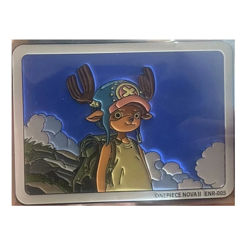 Anime One Piece Luffy Hancock Zoro Nami Chopper Yamato Uta Perona Robin Collectible Cards Christmas Birthday Gift Children's Toy