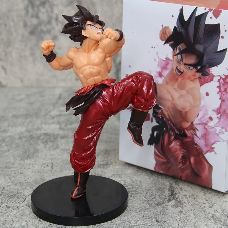 Toy Figurine Peripheral Saiyan Blood Bos Sp10 Sun Wukong Realm King Fist Sun Wukong Anime Model Figurine Ornament Holiday Gift