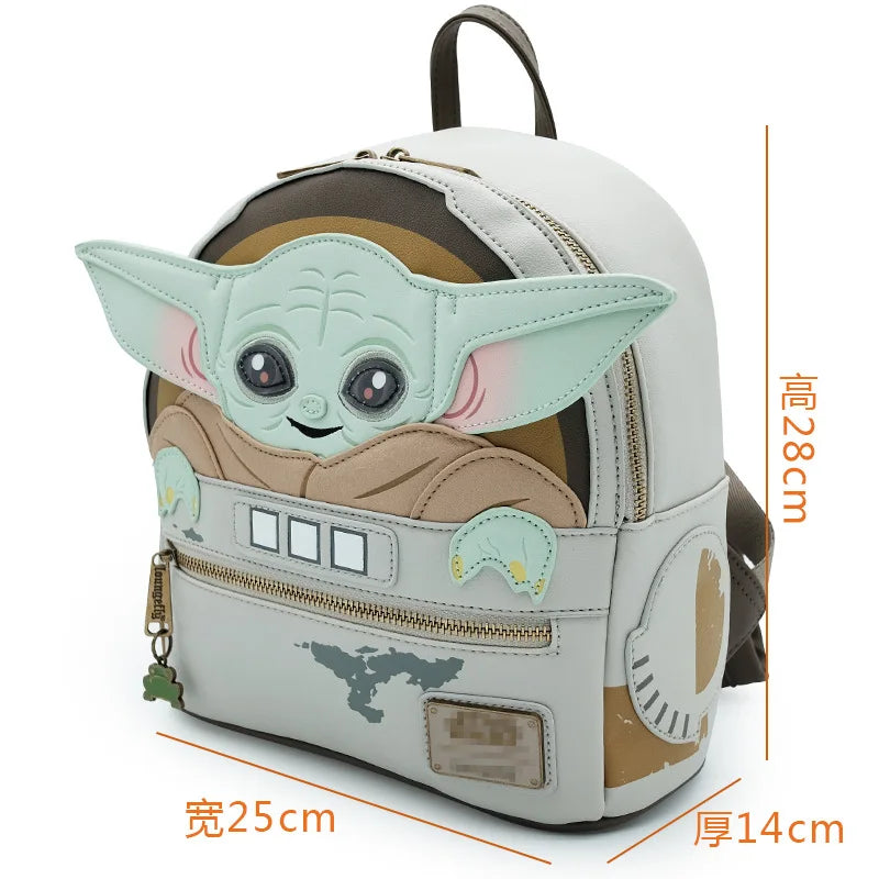 Star Wars Star Wars Movie Peripherals Yoda Baby School Bag Kids Student Backpack Cute Backpack Gifts