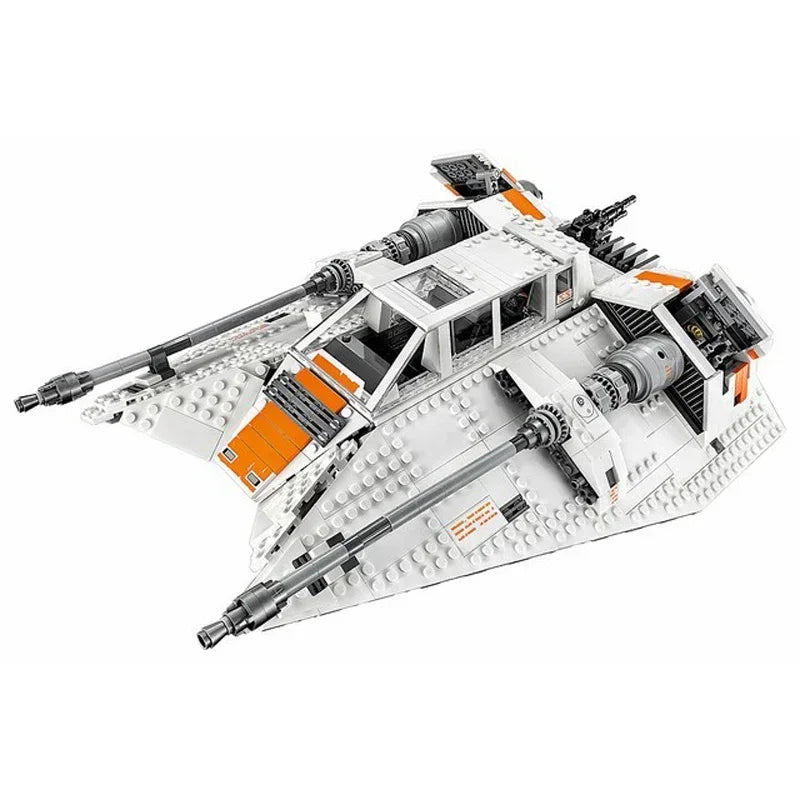 Hot Toys Star Wars 1703 PCS UCS Series star SnowSpeeder Building Blocks home decor 75144 Reproduce Blocks Present Gifts