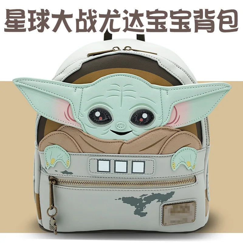 Star Wars Star Wars Movie Peripherals Yoda Baby School Bag Kids Student Backpack Cute Backpack Gifts