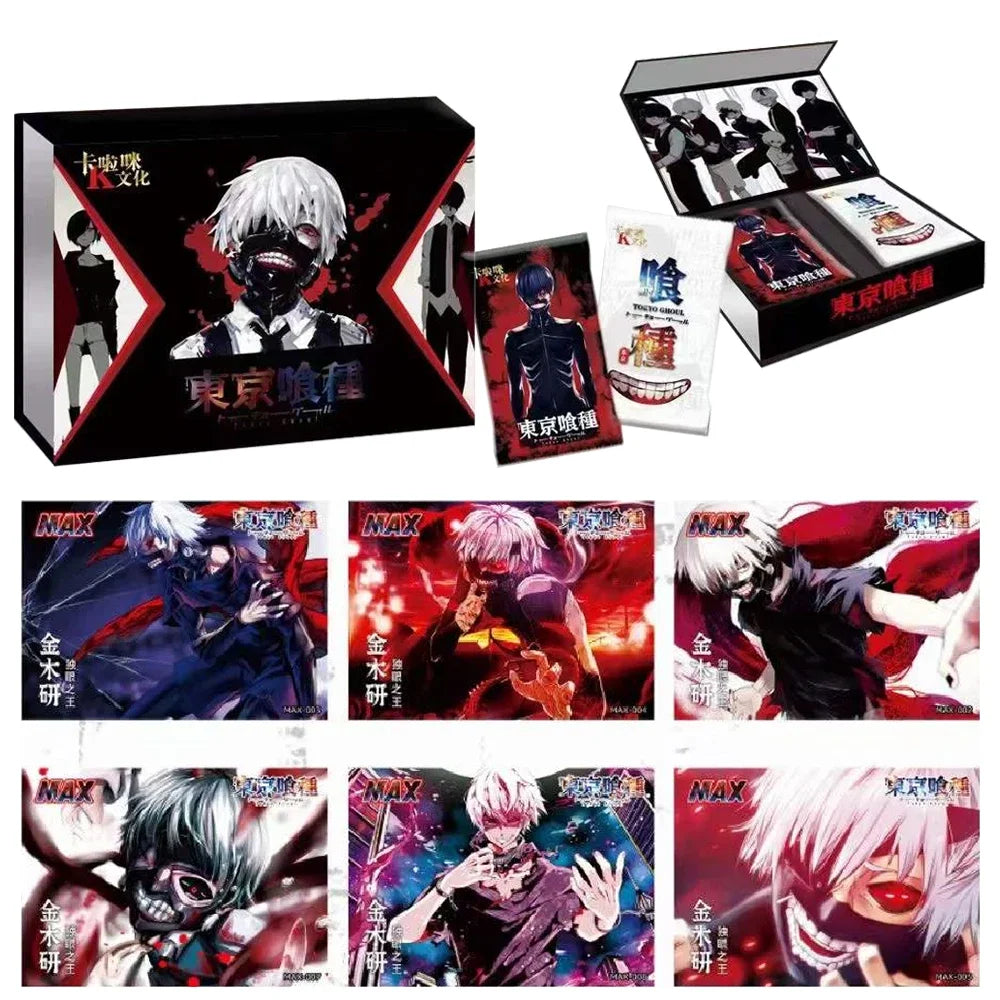 Tokyo Ghoul Afterglow of The Setting Sun Collection Card Cool Foil Embossed Card Rare Gold Card Toy Gift