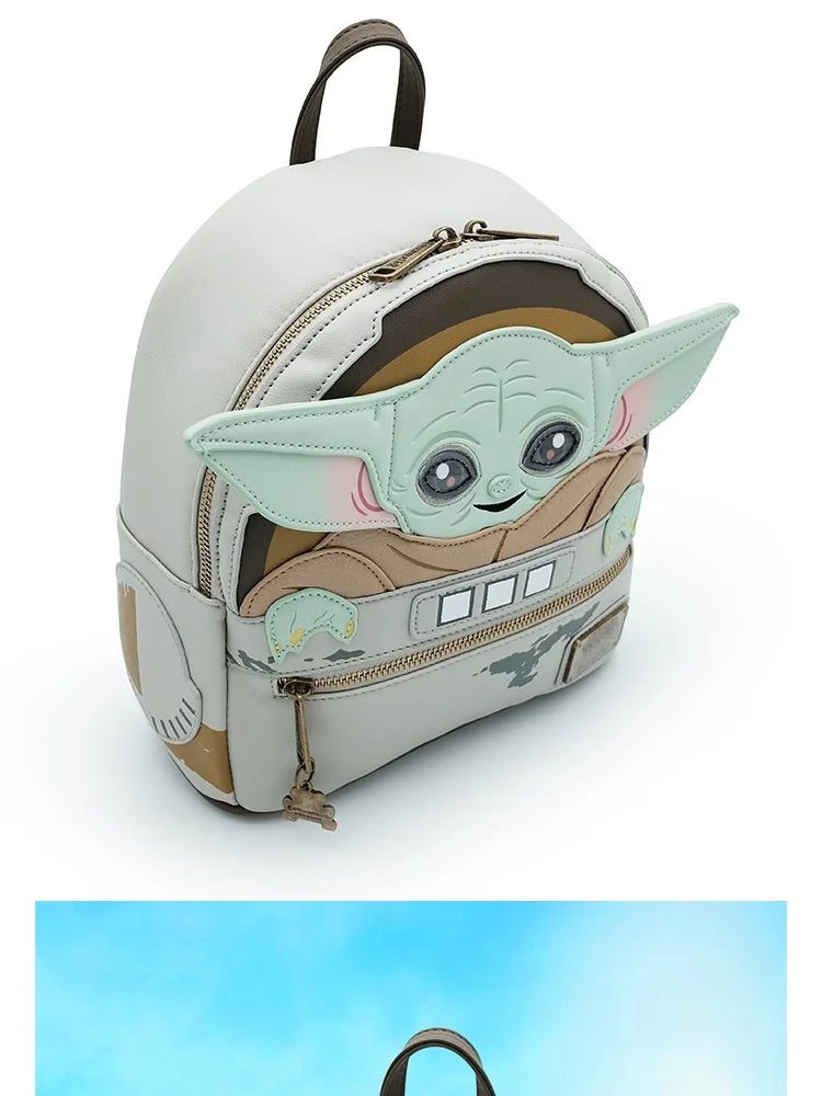 Star Wars Star Wars Movie Peripherals Yoda Baby School Bag Kids Student Backpack Cute Backpack Gifts