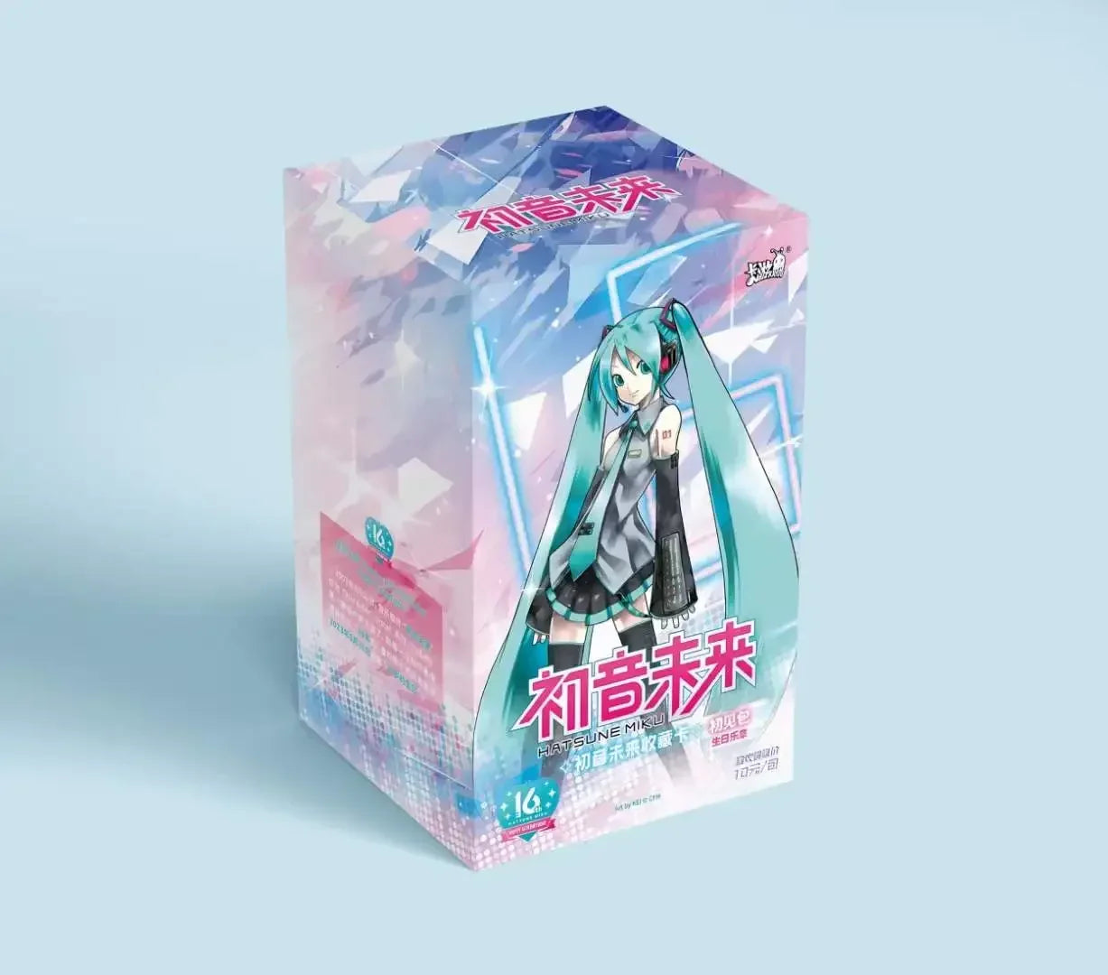 KAYOU Hatsune Miku Card First Sound Card Birthday Movement Greet Hatsune Miku 16th Anniversary Collection Cards Toy Gifts