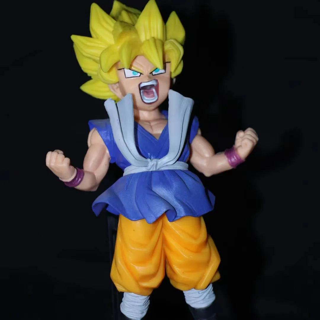 16cm Anime Dragon Ball Action Figure Little Son Goku Super Saiyan Figurine PVC Collectible Model Doll Toy Gift Room Decoration