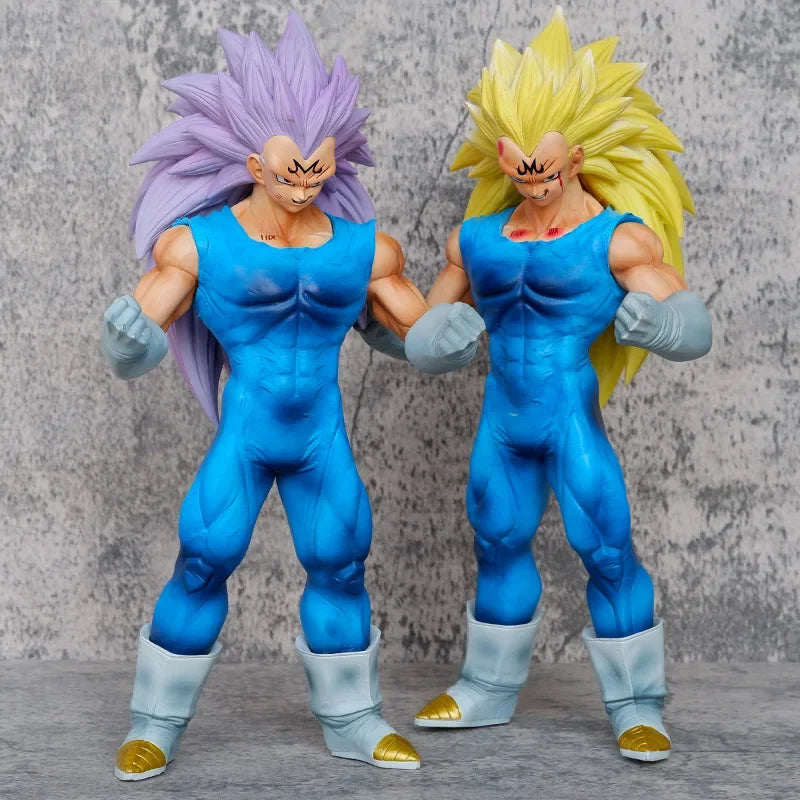 28CM Dragon Ball Z SSJ3 Vegeta Figure Super Saiyan 3 Vegeta Figurine Action Figures PVC Collection Model Toys Gifts